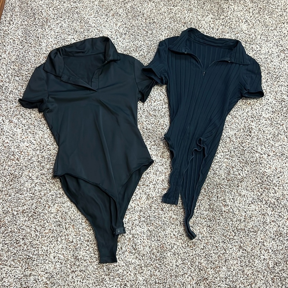 Bodysuits with collars